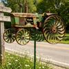 Tractor Windmolen Geluidloos Uniek Buiten Beelden Zonbestendig Grond Windmolens voor Terras Tuin voor Buiten