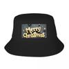 Merry Christmas Bucket Hat Dad Hat Hat Luxury Brand Golf Hat Unisex Womens