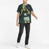 Puma Butter Goods Collaboration Graphic Print Short Sleeve Polo Shirt Men Tops Green 534059-50