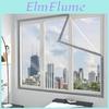 Warm Window Windproof Film Winter Sealing Clear Eva Cloth Glass Protective Curtains Cold Insulation Antifreeze Breathable Comfort Dustproof Home Decor