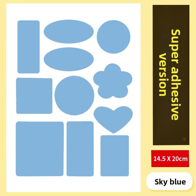 

Самоклеючі нашивки на пуховики для чоловіків і жінок: Бездоганний високоякісний ремонт дірок на одязі. небо синє кольору