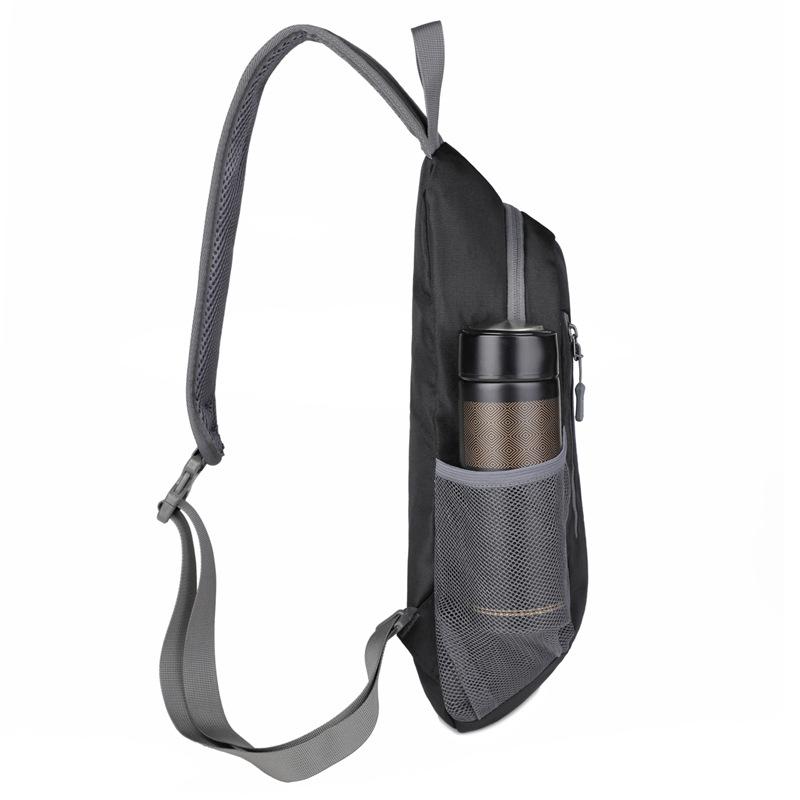 Bolso de Hombro Deportivo para Hombre y Mujer Multifuncional Mini Petaca Exterior Bolso Pequeño de Pecho Ocio Viaje Bandolera Bolso de Pecho