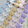 Multi-Colored Lace Sequins Embroidered Bow Cloth Sticker Women'S Clothing Window Decoration Headdress Decorative Lace Accessories