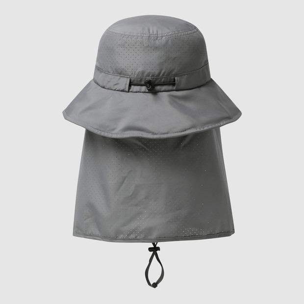 UMBRO Lightweight Sunshade Bucket Hat Grey (Uq323Cht71)