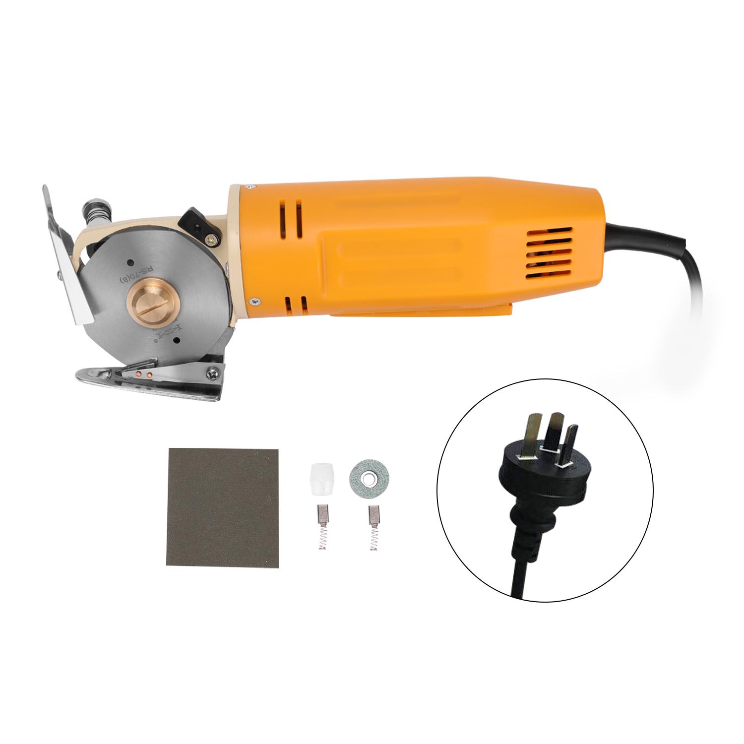 

WD-2 Ручной портативный Minishear 70 мм Электрический резак для ткани с круглым лезвием, машина для резки ткани AU Plug разноцветный