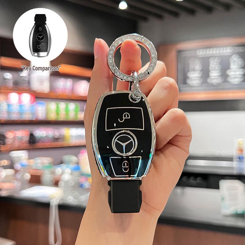 Mercedes Key Cover for GLA200, C200L, A-Class A180L, GLC260L, B-Class 260GLK, R-Class