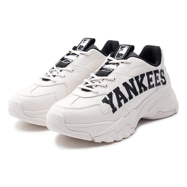 MLB Big Ball Chunky Synthetic Leather, Leather Cushioning Abrasion Resistant Height Increasing Low Top Casual Shoes 3ASHBVS3N