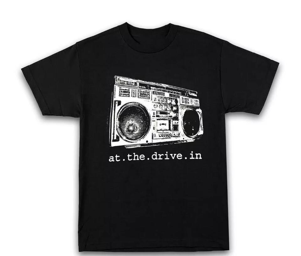 At The Drive In Band Kurzarm Schwarz Unisex Unisex T-Shirt Größe S5XL