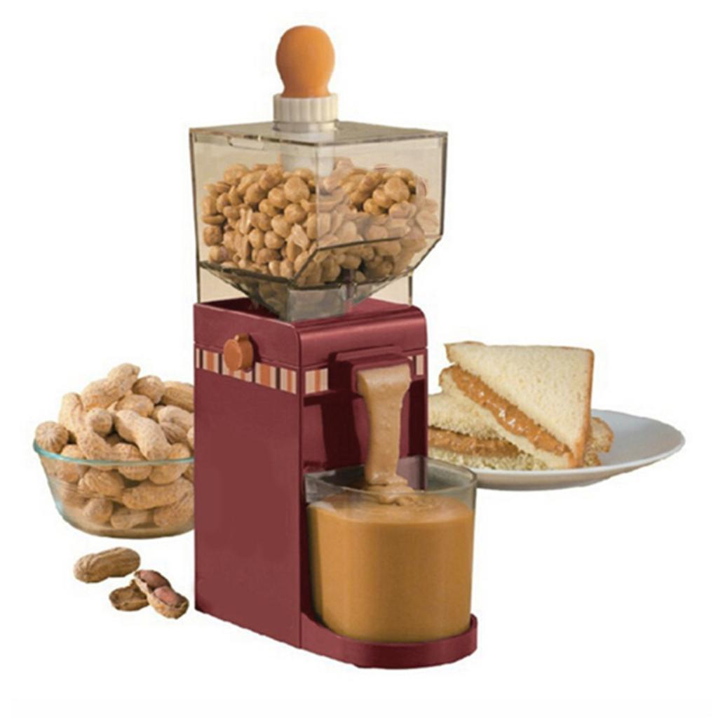Peanut Butter Maker Machine Electric Large Volume Peanut Butter Machine Nut Grinder for Coffee Almonds Hazelnuts Cereal