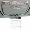 ABS Silver Front Reading Light Lamp Frame Trim For Benz C-Class W205 2015-