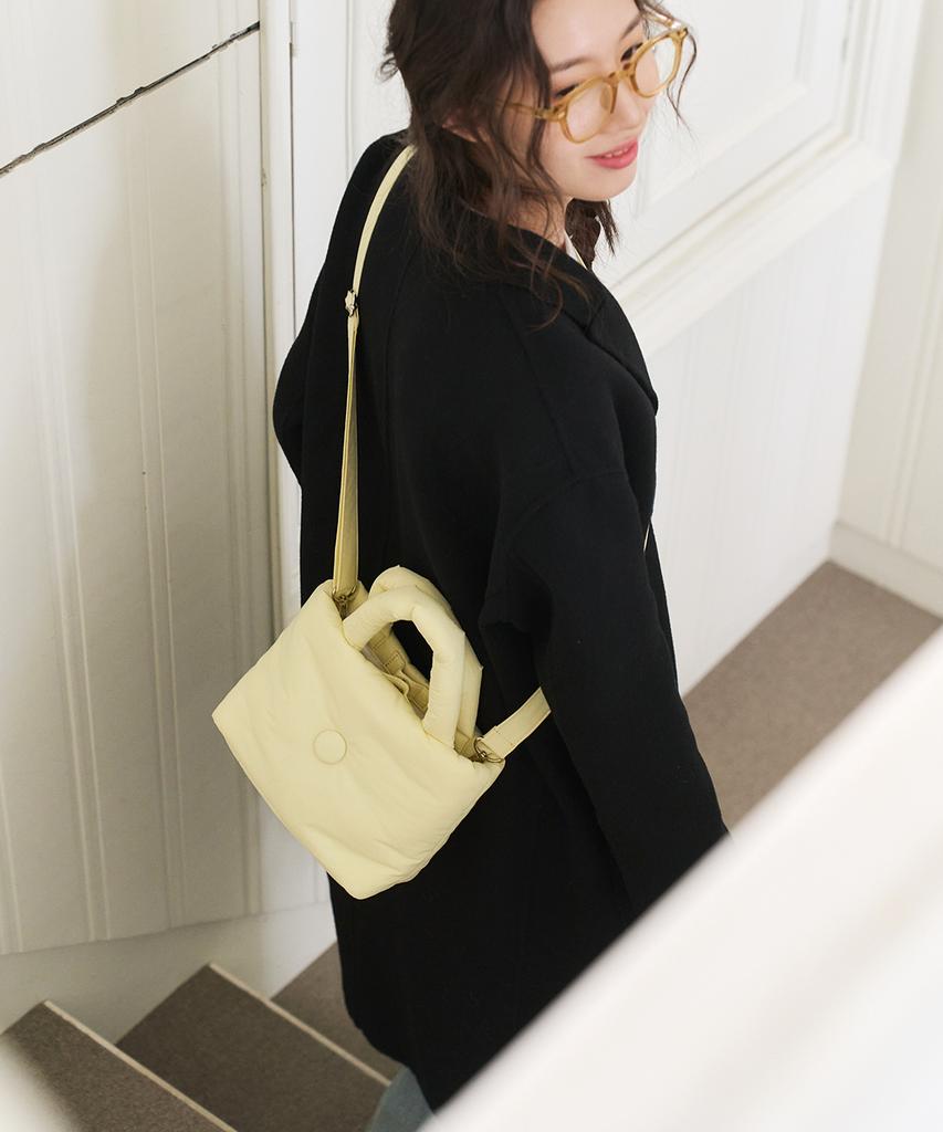 Ithinkso Puffy Tote & Cross