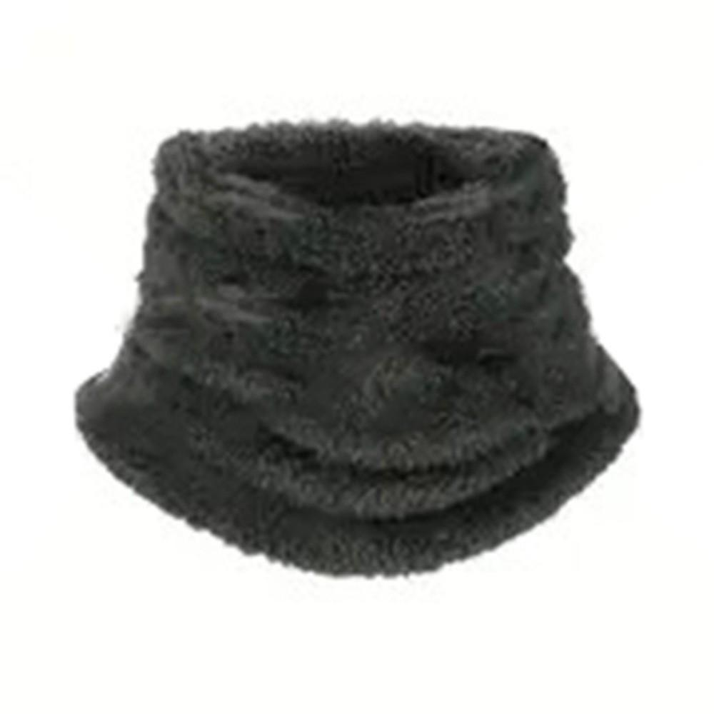 New Adjustable Warm Scarf Windproof Drawstring Fake Collar Solid Color Coldproof Neck Cover Autumn and Winter