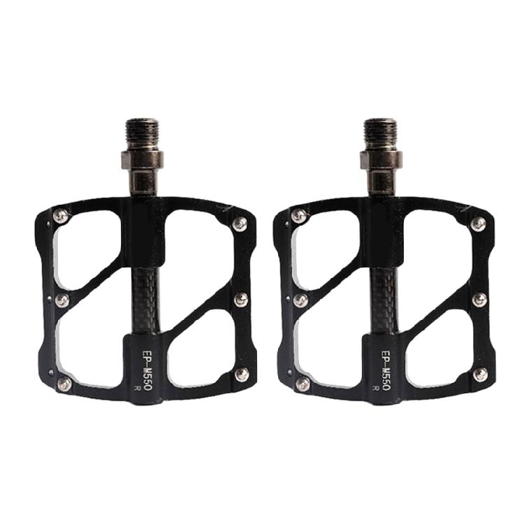 Carbon Fiber Road Bike Pedals Efficient Cycling Pedals Multitype Bicycles Pedals for Mountain Bike