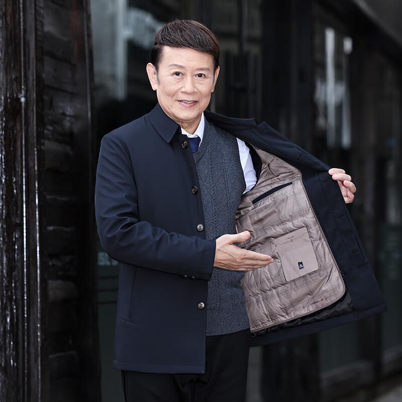 Fengxun Men s 3-in-1 Detachable Down Jacket 175/L синий