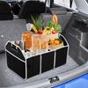 Schowek do bagażnika samochodu Bardzo duży składany organizer z 3 przegródkami Home Car Seat Organizer Akcesoria samochodowe Wnętrze