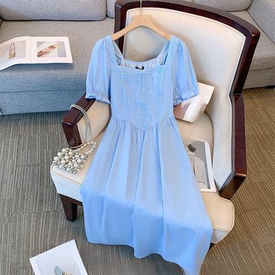 Plus Size Women's Summer New Loose Niche Design Sense Gentle Wind Dress