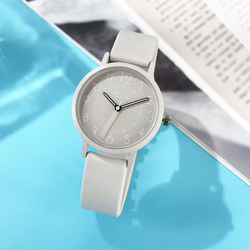 Waterproof Quartz Watch for Middle and High School Girls - Simple Design