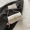 Aesthetic trend niche design autumn new fashion retro solid color simple and versatile single shoulder portable