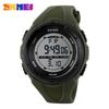 SKMEI 1025 reloj hombre Fashion Simple Sport watch Men Military Watches Alarm Clock Shock Resistant Waterproof Digital Watch