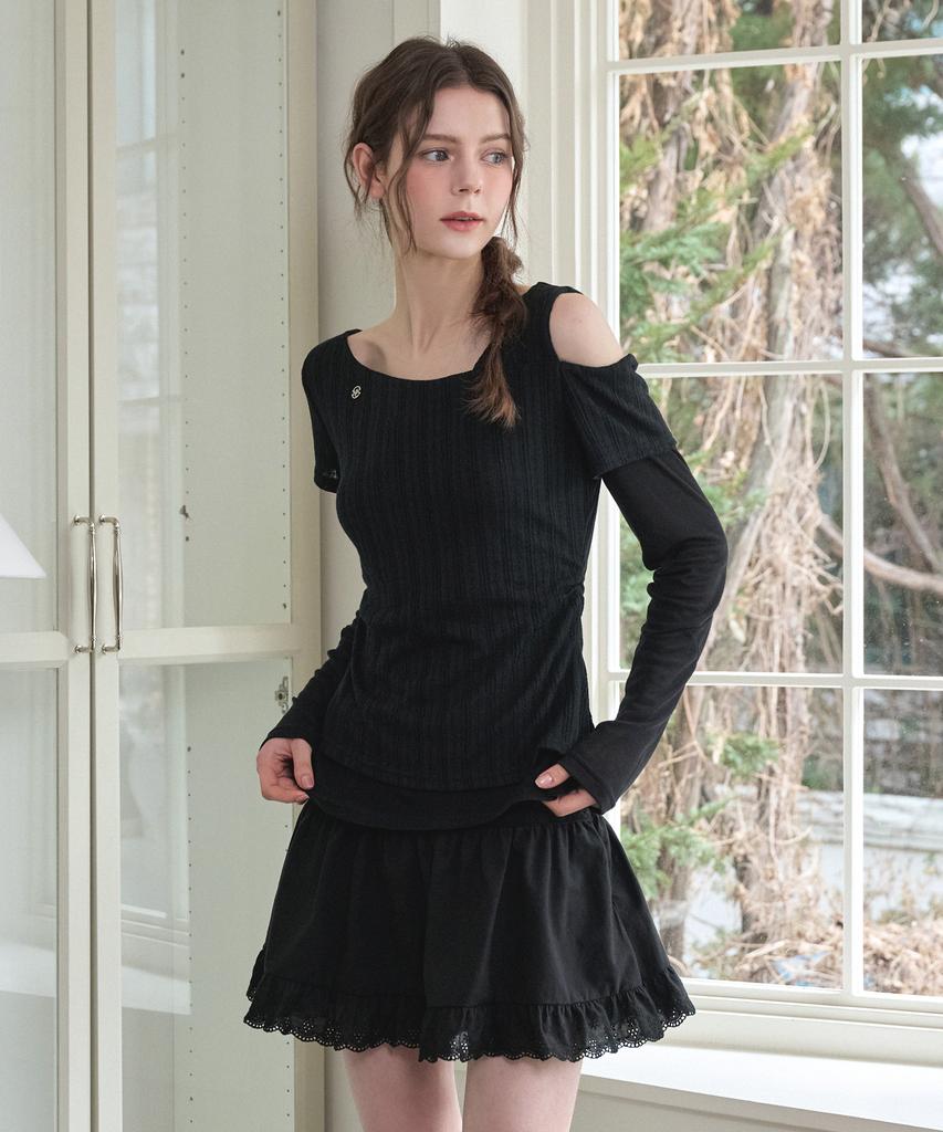 MICANE Ellie One-Shoulder Tee