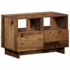 TV Stand 60 X 34.5 X 40 Cm Reclaimed Wood Engineered Wood