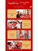 New Year Gift Box: Candy, Cookies, Pastries & Snacks
