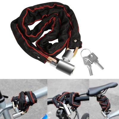 Κλειδαριά Αλυσίδα Ποδηλάτου Κλείδωμα Ασφαλείας Ποδηλάτου Κλειδαριά Αλυσίδα Ποδηλάτου Αντικλεπτική με Κλειδί για Ποδήλατο Μοτοσυκλέτα Σκούτερ Ποδήλατα