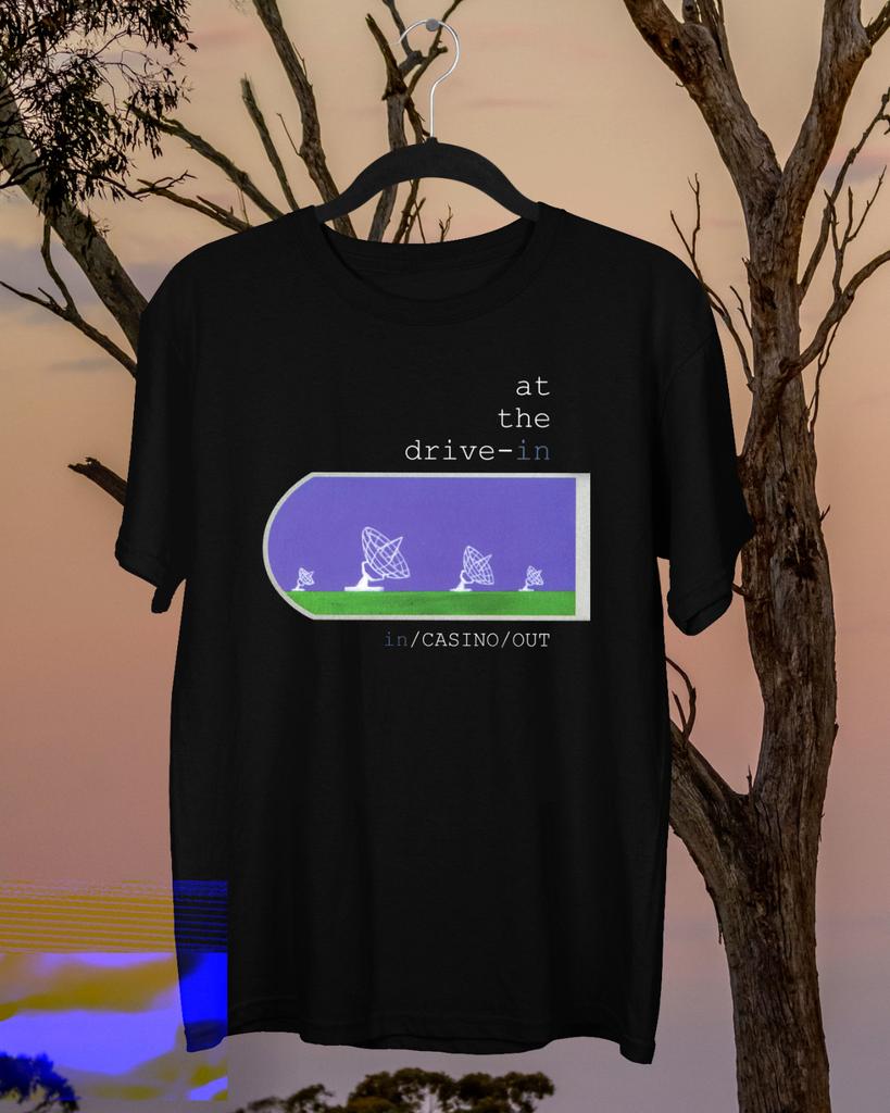 NEW At The Drive In Band In Casino Out Cotton Black T Shirt S-5XL DD15