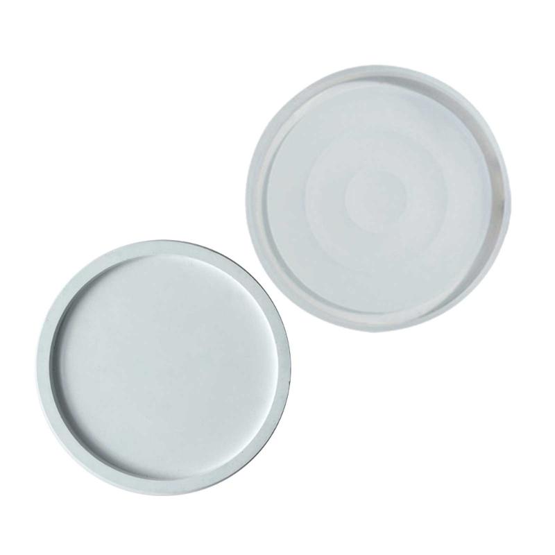3Pcs Silicone Cake Holder Tray Molds Fruit Cup Mold Resin Pendant Mold Food Station Serving Tray Mold Diy Coaster