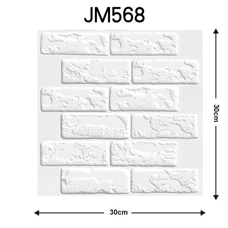 

10/20 шт. Самоклеящиеся Водонепроницаемые 3D Стеновые Панели Кирпичные Обои Ретро Наклейка для Ванной Камина Декоративные Наклейки на Стену 10pcs