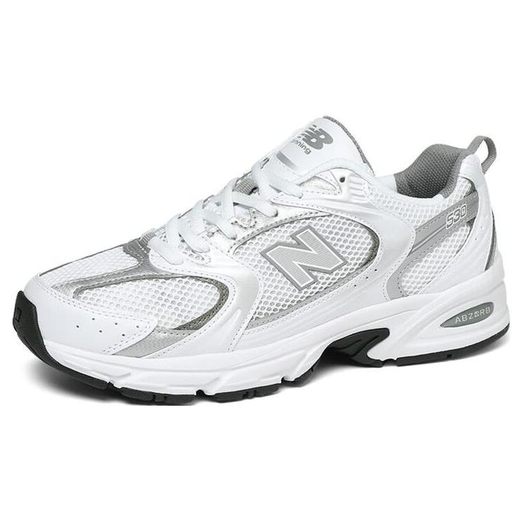 New New Balance 530 White Silver Metallic MR530AD