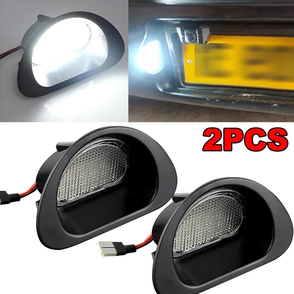 1/2pcs Canbus LED License Number Plate Light For Peugeot 107 05-14 For Citroen C1 MK I 05-13 Replace OEM Number 6340E2 6340 E2