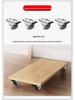 Ultra-Quiet Universal Small Trolley Load-Bearing Swivel Caster for Furniture