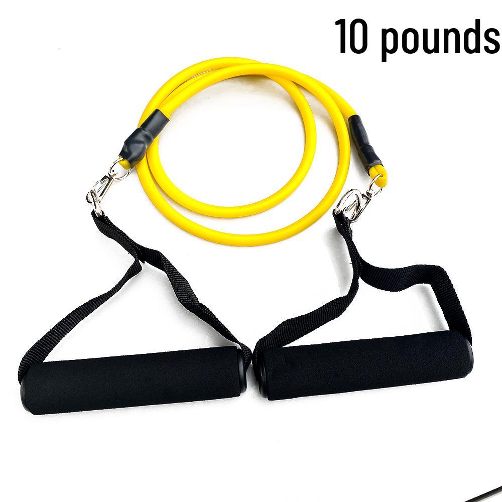 11-teiliges multifunktionales elastisches Zugseil-Fitnessset
