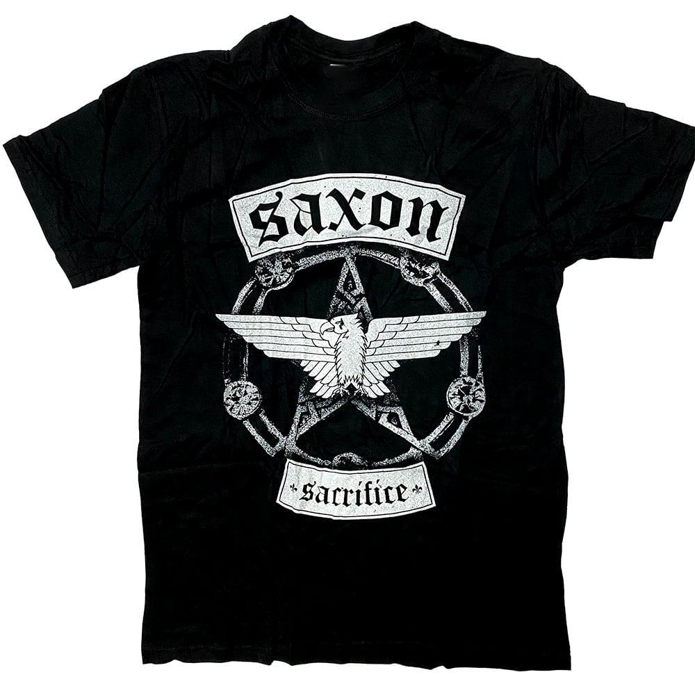 Saxon Band Sacrifice Album Unisex T-Shirt All Size S To 5XL Unisex T-Shirt XL