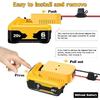 Power Wheels Adapter for Dewalt 20V Battery Adapter with Switch Fuse & Wire Terminals 12AWG Wire DIY Ride On Truck RC Car Toys