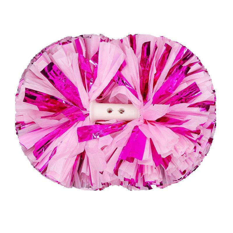 2pcs/set Sports Cheerleading Pom Poms Game Cheering Flower Ball Match Vocal Dance Party Club Decorator Come On Props