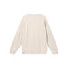 Uniqlo X Peanuts Collaboration Snoopy Pattern Letter Raglan Crew Neck Long Sleeve T-Shirt Unisex Tops Light-Beige 467110-30