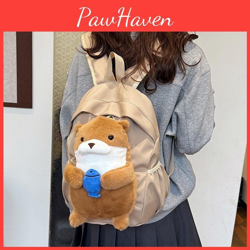 Cute Versatile And Otter Animal Bag For School Commute And Design Animal