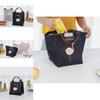 Elegant Flamingo Lunch Bag With Premium Oxford Cloth For Hot And Cold Food Storage
