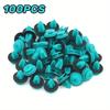 kkjoy 10/300PCS Auto Fastener Clips Rivet with Seal Ring Interior Parts suit for various cars