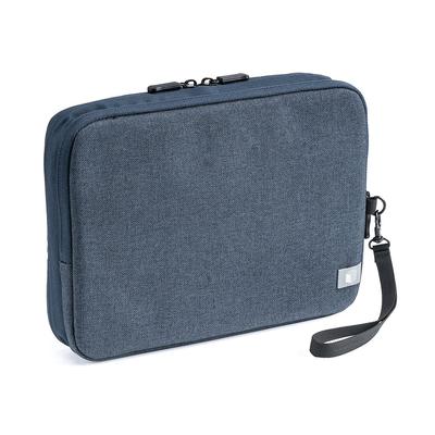 SANWA DIRECT Gadget Slim Trip Convenient Storage Large Pouch, Design, Travel/Business Pouch, Size, Navy, 200-BAGIN024NV