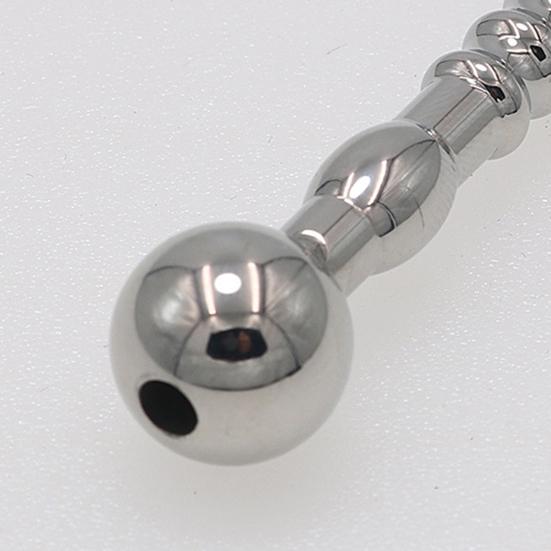 Yousheng Urethral Tube Rod Short Hollow Stainless Steel Urethral Dilator Stimulation Stopper for Couple