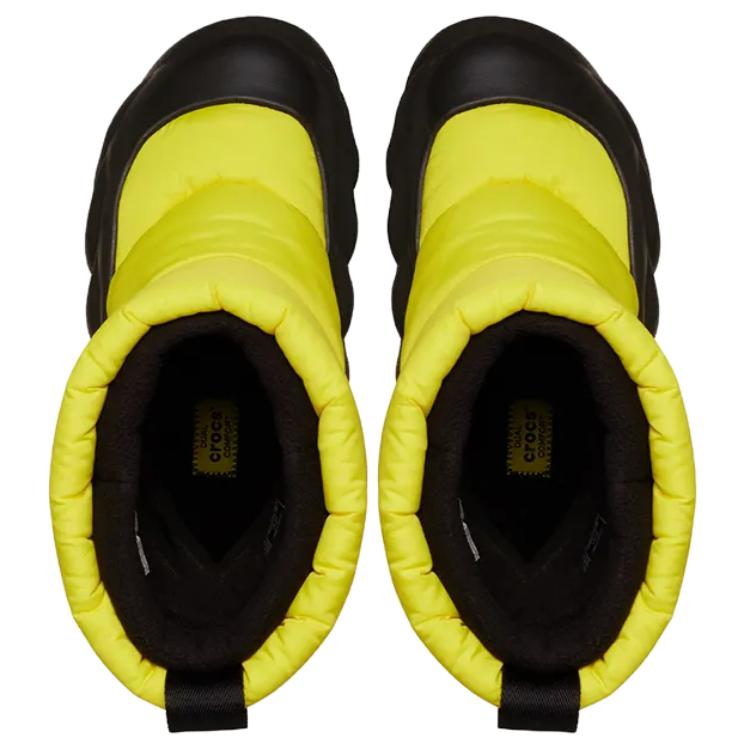 Crocs Кроссовки унисекс Overpuff Boot Cyber Yellow 210667-77K