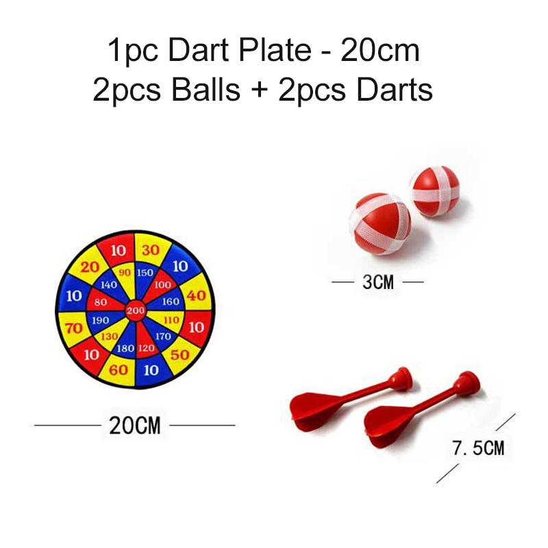 Children Target Dart Plate Sticky Ball Toys Sports Indoor Outdoor Early Education Math Games Developmental Toy Concentration TMZ