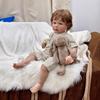 Huge 70cm Reborn Babies Dolls Liam Handmade 3D Painted High-color Simulation Doll Real Looking Cuddly Soft Cloth Body Newborn Doll for Girl and Boys