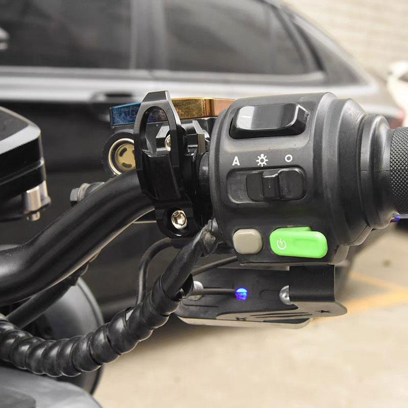 Universal Motorcycle Luggage Helmet Hook Aluminum Mount Motorcycle Scooter Holder Bag Hanger Multi-functional Hook Accessories