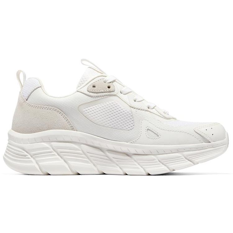 Skechers Bobs B Flex Hi Siatka Skóra Wygodne Sportowe Amortyzujące Wytrzymałe Oddychające Wsparcie Niskie Codzienne Buty Damskie sneakers 117380-OFWT