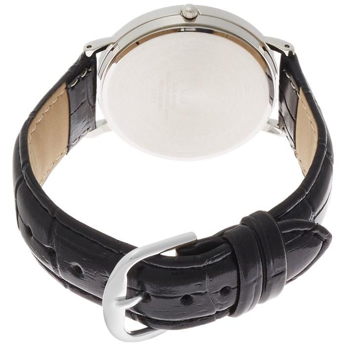 [Citizen Q&Q] Analog Watch Waterproof Leather Strap Q996-304 Men's White Black