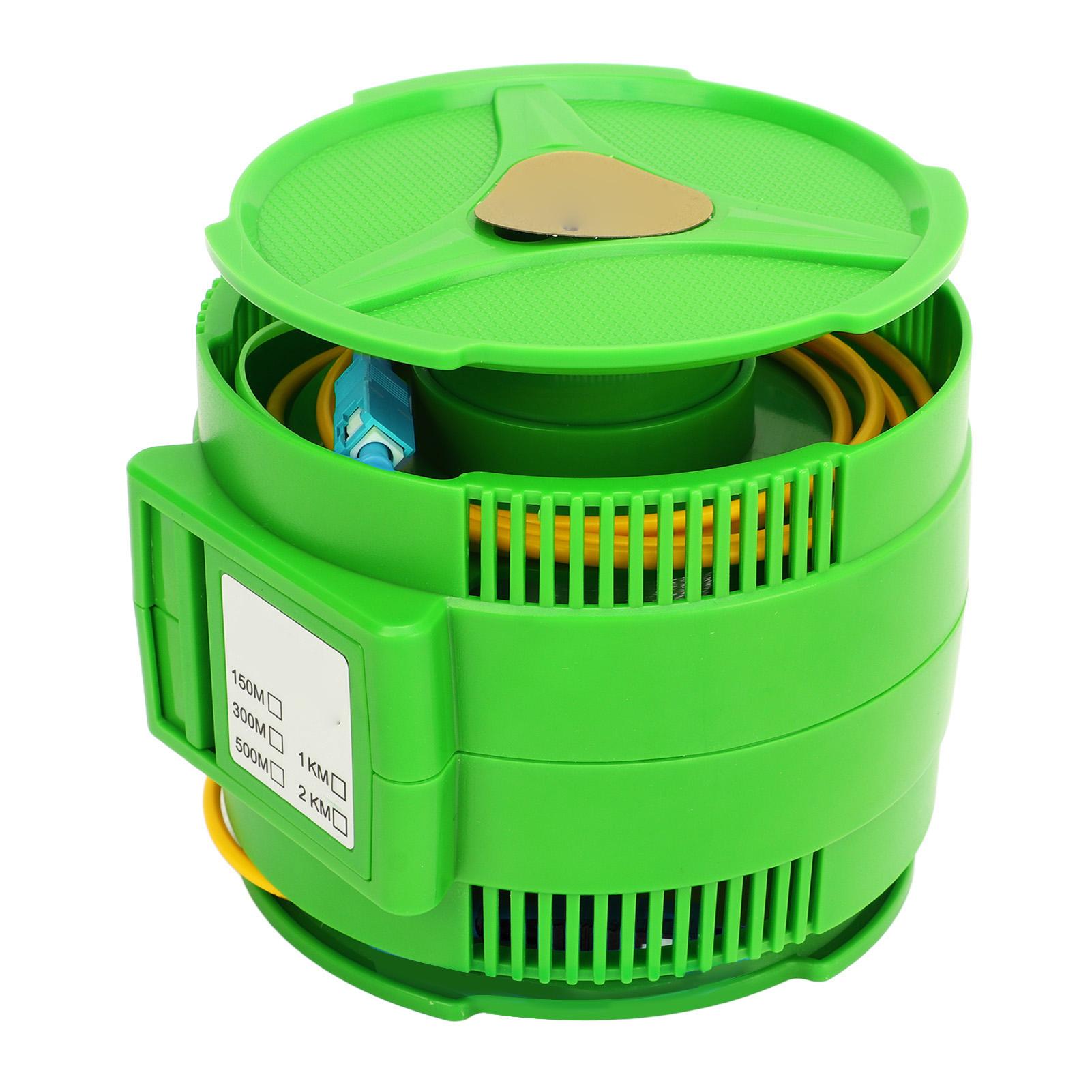 

OTDR Launch Cable Box Optic Fiber Elminator SM Singlemode SCUPC to LCUPC Test Tool 1000meter